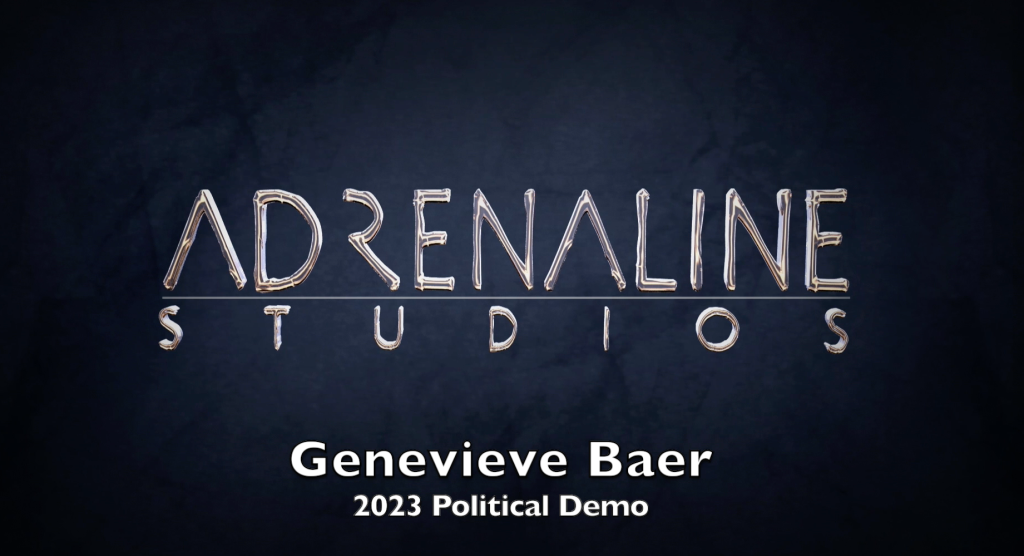Genevieve Baer Political Demo